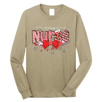 Ccu Nurse Stethoscope Coquette Bow Heart Valentine Nursing Long Sleeve Shirt