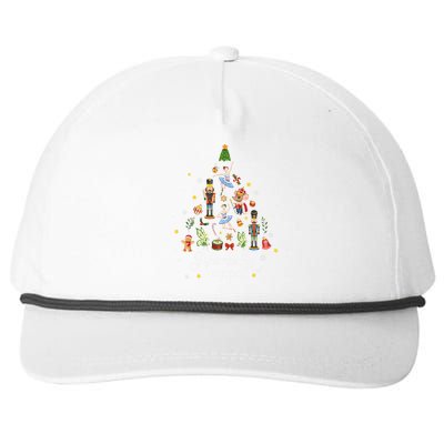 Christmas Nutcracker Squad Ballet Dance  Snapback Five-Panel Rope Hat