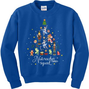 Christmas Nutcracker Squad Ballet Dance  Kids Sweatshirt