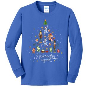 Christmas Nutcracker Squad Ballet Dance  Kids Long Sleeve Shirt