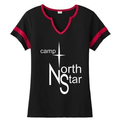 Camp North Star Ladies Halftime Notch Neck Tee