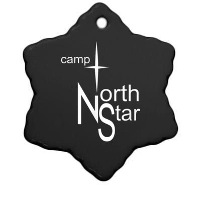 Camp North Star Ceramic Star Ornament