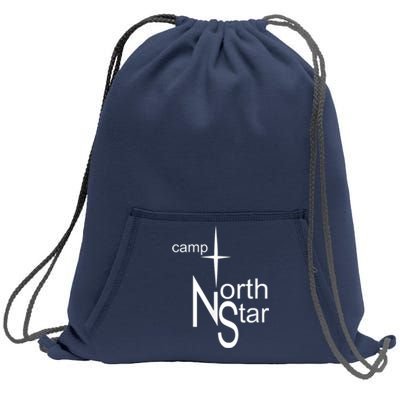 Camp North Star Sweatshirt Cinch Pack Bag