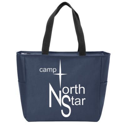 Camp North Star Zip Tote Bag