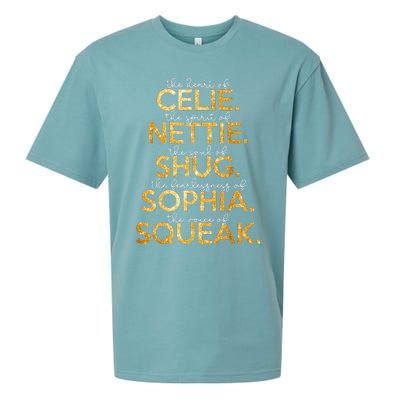 Celie Nettie Shug Sophia Squeak Sueded Cloud Jersey T-Shirt