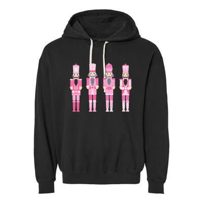 Christmas Nutcracker Squad Ballet Dance Matching Garment-Dyed Fleece Hoodie