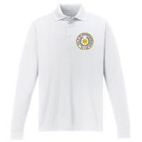 CHEROKEE NATION SEAL NATIVE AMERICAN INDIAN HONOR ROOTS Performance Long Sleeve Polo