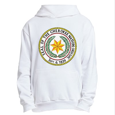 CHEROKEE NATION SEAL NATIVE AMERICAN INDIAN HONOR ROOTS Urban Pullover Hoodie