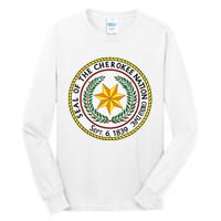 CHEROKEE NATION SEAL NATIVE AMERICAN INDIAN HONOR ROOTS Tall Long Sleeve T-Shirt