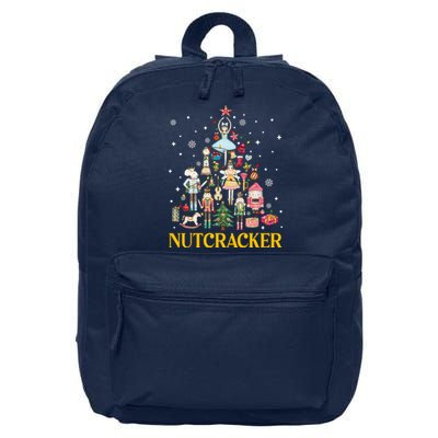 Christmas Nutcracker Squad Ballet Dance Women Xmas 16 in Basic Backpack