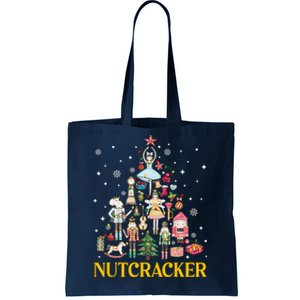 Christmas Nutcracker Squad Ballet Dance Women Xmas Tote Bag