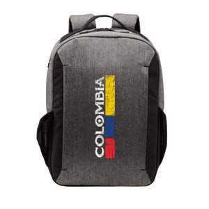 Colombia National Soccer Team Pride Flag Colombian Gift Vector Backpack