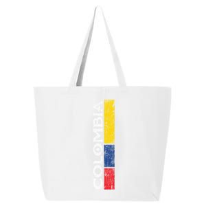 Colombia National Soccer Team Pride Flag Colombian Gift 25L Jumbo Tote