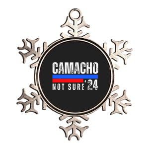 Camacho Not Sure 2024 Presidential Campaign Metallic Star Ornament