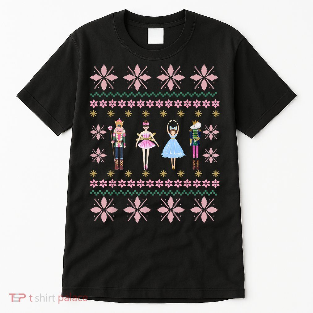 Christmas Nutcracker Squad Ballet Dance Funny Xmas Holiday Tall T-Shirt