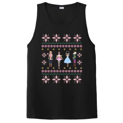 Christmas Nutcracker Squad Ballet Dance Funny Xmas Holiday PosiCharge Competitor Tank