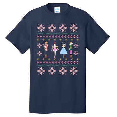 Christmas Nutcracker Squad Ballet Dance Funny Xmas Holiday Tall T-Shirt