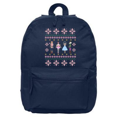 Christmas Nutcracker Squad Ballet Dance Funny Xmas Holiday 16 in Basic Backpack