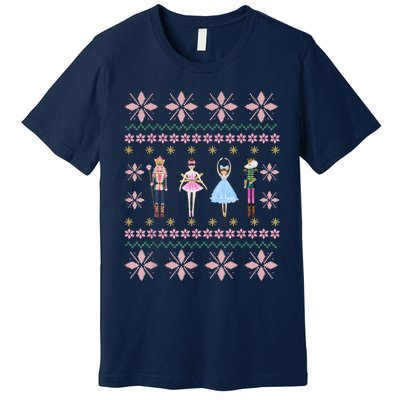 Christmas Nutcracker Squad Ballet Dance Funny Xmas Holiday Premium T-Shirt