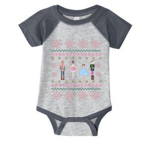 Christmas Nutcracker Squad Ballet Dance Funny Xmas Holiday Infant Baby Jersey Bodysuit