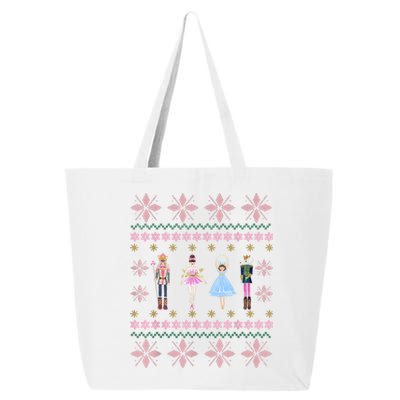 Christmas Nutcracker Squad Ballet Dance Funny Xmas Holiday 25L Jumbo Tote