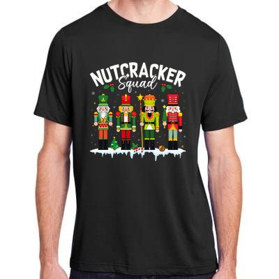 Christmas Nutcracker Squad Holiday Christmas Xmas Pajama Adult ChromaSoft Performance T-Shirt