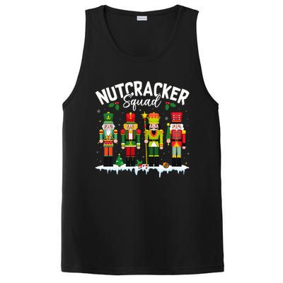 Christmas Nutcracker Squad Holiday Christmas Xmas Pajama PosiCharge Competitor Tank