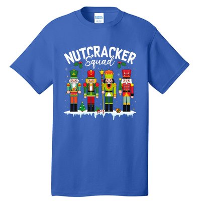 Christmas Nutcracker Squad Holiday Christmas Xmas Pajama Tall T-Shirt