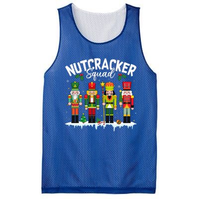 Christmas Nutcracker Squad Holiday Christmas Xmas Pajama Mesh Reversible Basketball Jersey Tank