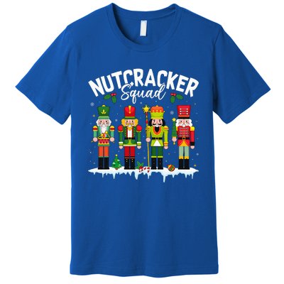 Christmas Nutcracker Squad Holiday Christmas Xmas Pajama Premium T-Shirt