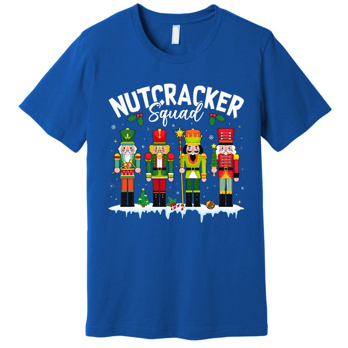 Christmas Nutcracker Squad Holiday Christmas Xmas Pajama Premium T-Shirt