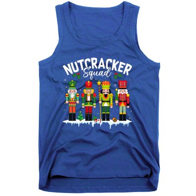 Christmas Nutcracker Squad Holiday Christmas Xmas Pajama Tank Top