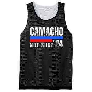 Camacho Not Sure 2024 Presidential Campaign Mesh Reversible Basketball Jersey Tank