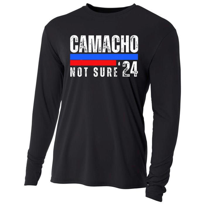 Camacho Not Sure 2024 Presidential Campaign Cooling Performance Long Sleeve Crew