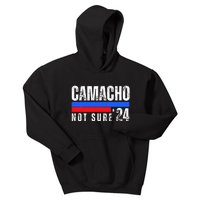 Camacho Not Sure 2024 Presidential Campaign Kids Hoodie