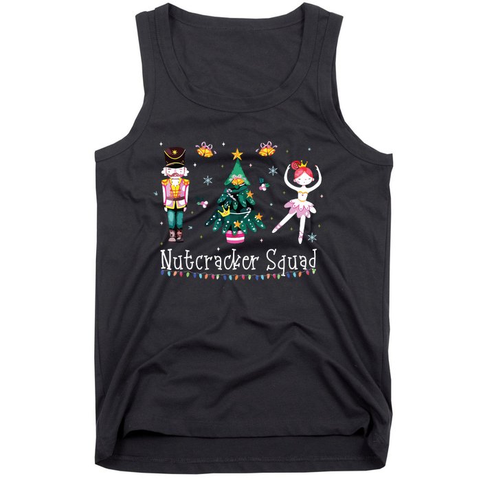 Christmas Nutcracker Squad Ballet Dance Tank Top