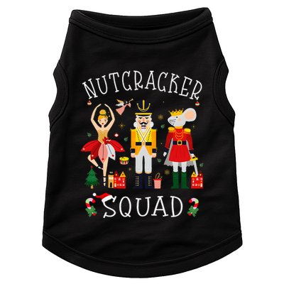 Christmas Nutcracker Squad Ballet Dance Doggie Tank
