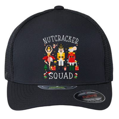 Christmas Nutcracker Squad Ballet Dance Flexfit Unipanel Trucker Cap