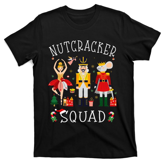 Christmas Nutcracker Squad Ballet Dance T-Shirt