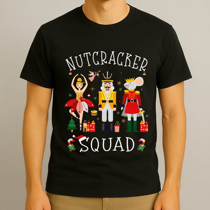 Christmas Nutcracker Squad Ballet Dance T-Shirt