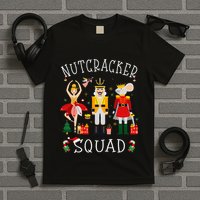 Christmas Nutcracker Squad Ballet Dance T-Shirt