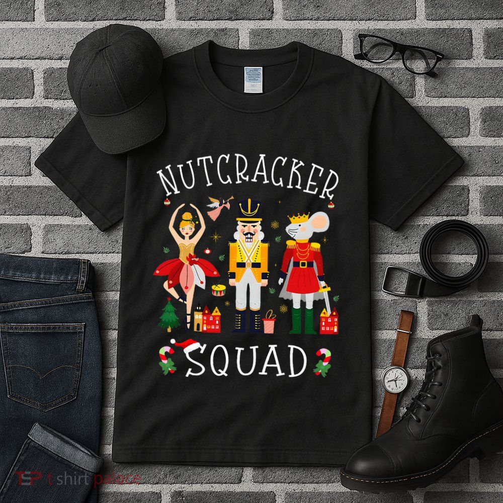 Christmas Nutcracker Squad Ballet Dance Tall T-Shirt