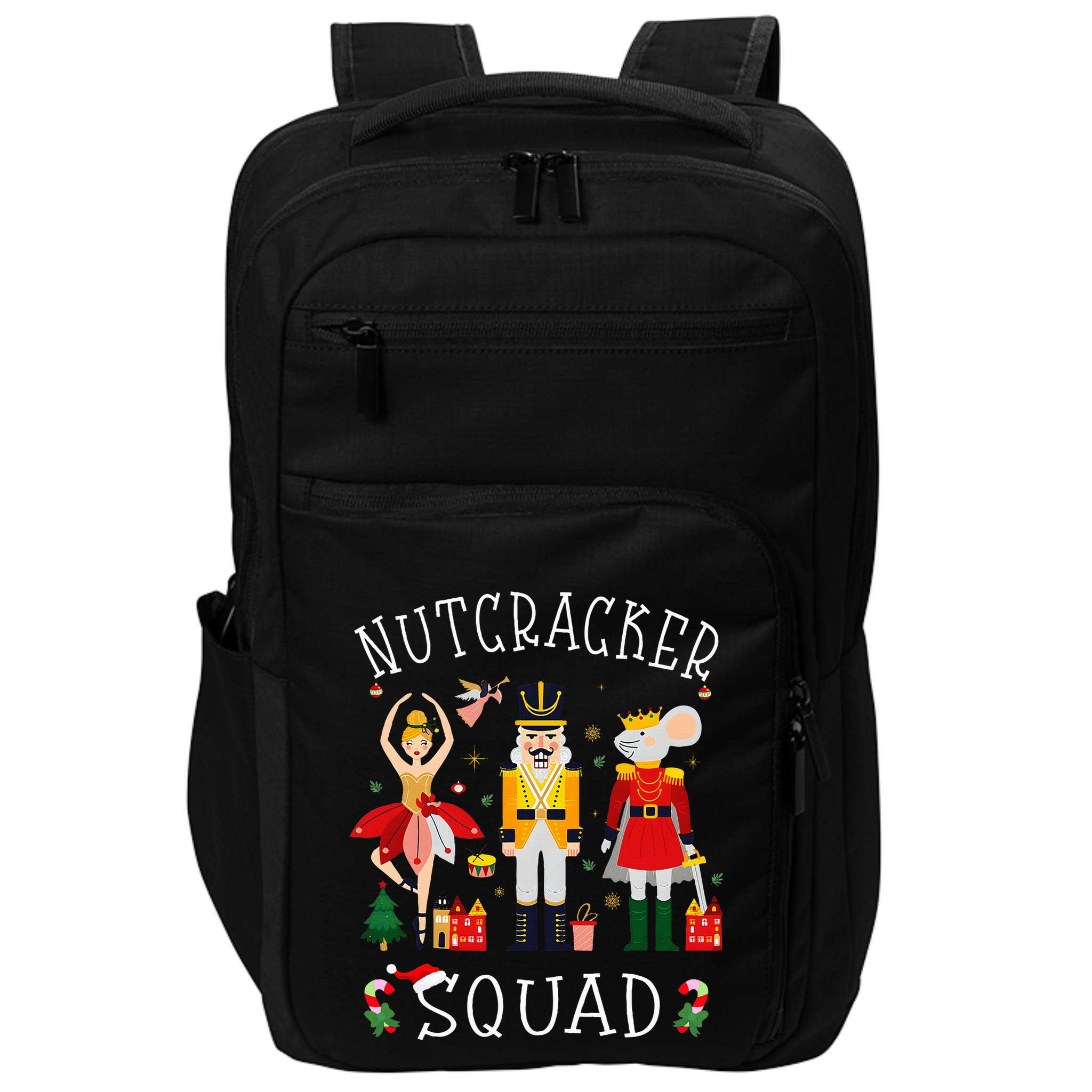 Christmas Nutcracker Squad Ballet Dance Impact Tech Backpack