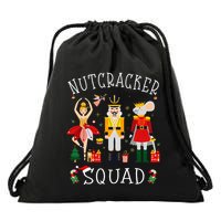 Christmas Nutcracker Squad Ballet Dance Drawstring Bag