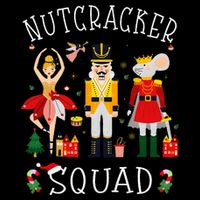 Christmas Nutcracker Squad Ballet Dance Flatbill Hat