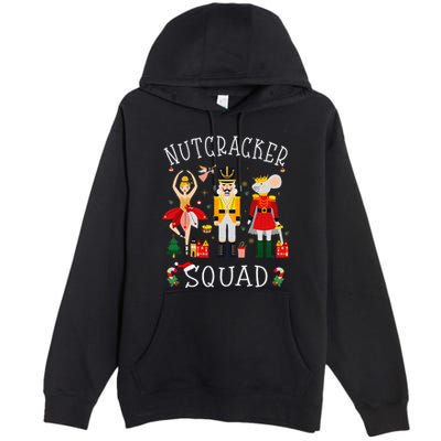 Christmas Nutcracker Squad Ballet Dance Premium Pullover Hoodie