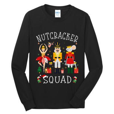 Christmas Nutcracker Squad Ballet Dance Tall Long Sleeve T-Shirt