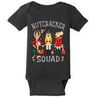 Christmas Nutcracker Squad Ballet Dance Baby Bodysuit