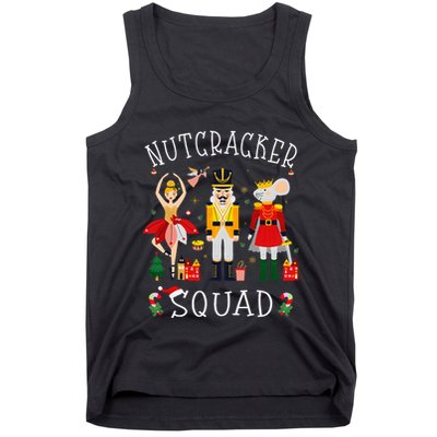 Christmas Nutcracker Squad Ballet Dance Tank Top