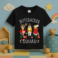 Christmas Nutcracker Squad Ballet Dance Toddler T-Shirt